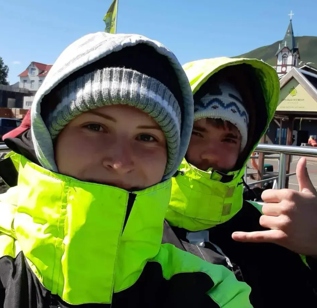 Lůďa a Barča na Islandu